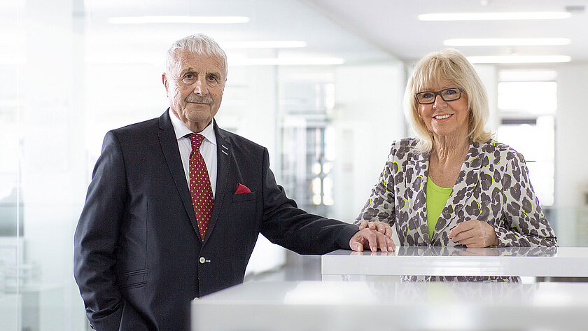 Company founder Horst and Eva Groninger